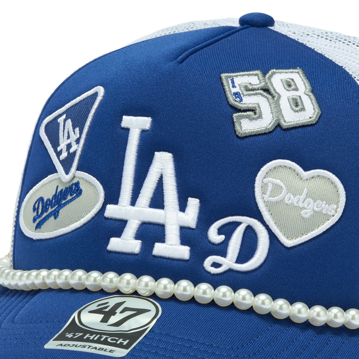 ’47 BRAND Los Angeles Dodgers ‐ HITCH LC TRENDY TEAM ROYAL【14920329 47A-HITFM-B-RLYON12KPP-RY】