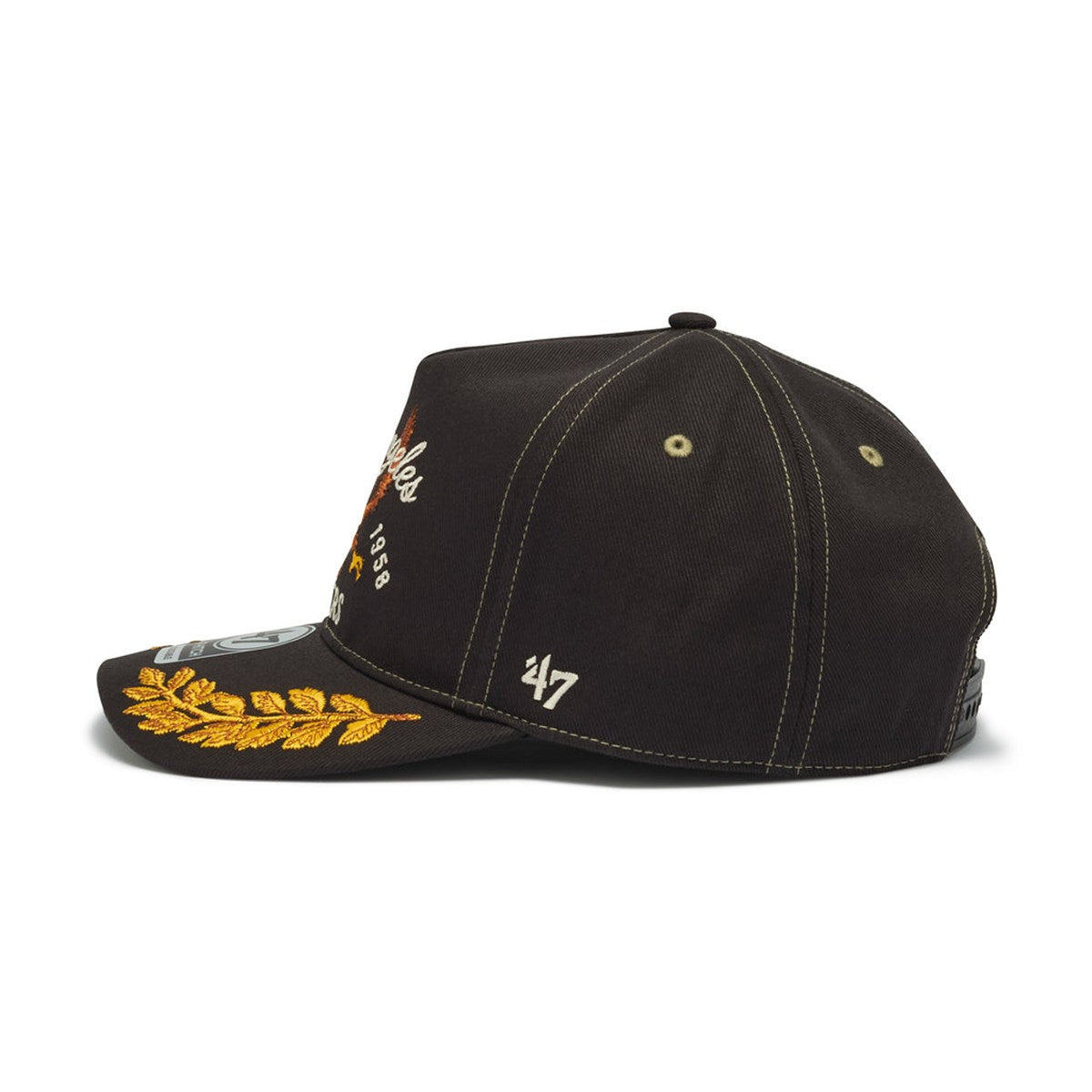 ’47 BRAND Los Angeles Dodgers - HITCH SOUVENIR BLACK【14920337 47A-HIT-B-KPSKH12HTP-BK】