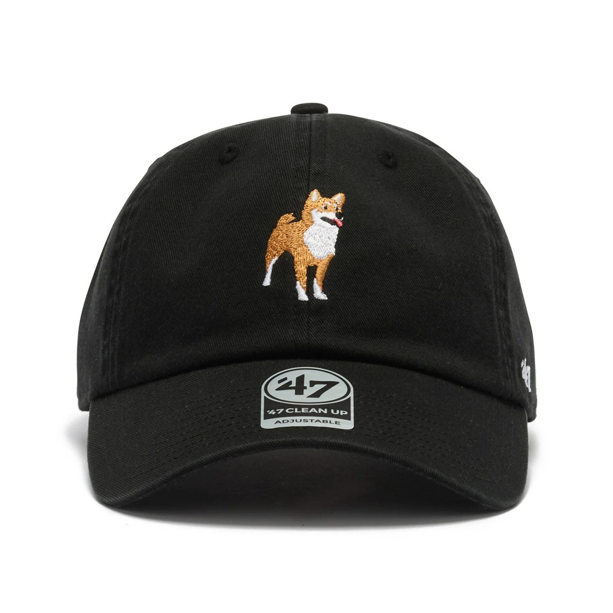 ’47 BRAND - CLEAN UP DOG SHIBA BLACK【14920359 47A-CLPNLDOGSHIB-CTGW-BLK】