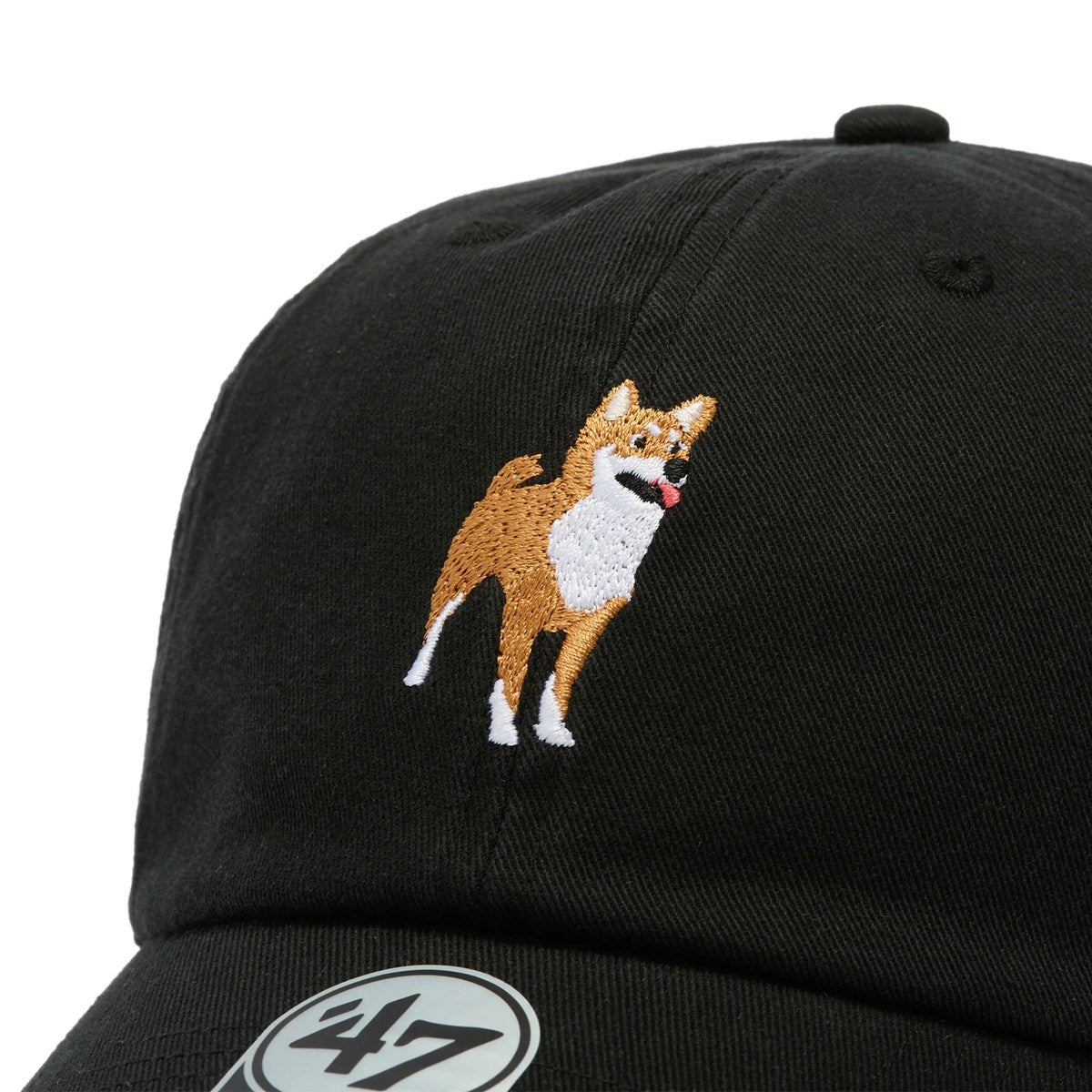 ’47 BRAND - CLEAN UP DOG SHIBA BLACK【14920359 47A-CLPNLDOGSHIB-CTGW-BLK】