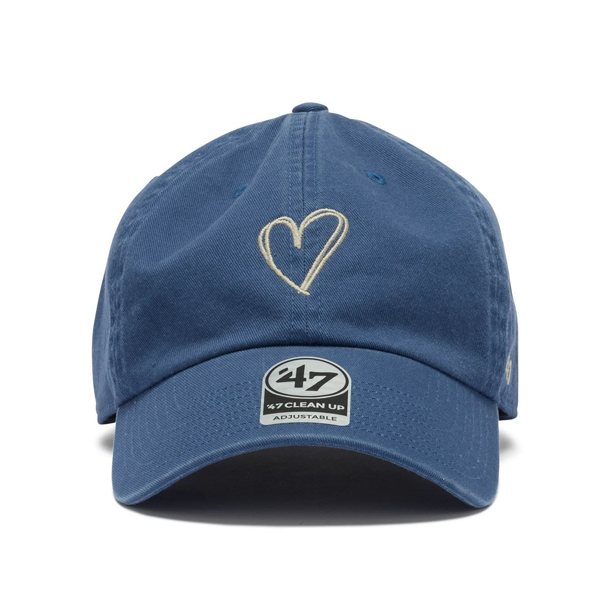 ’47 BRAND ‐ CLEAN UP HEART TIMBER BLUE【14920371 47A-CLPNLDLHEART-CTGW-TIMBLU】