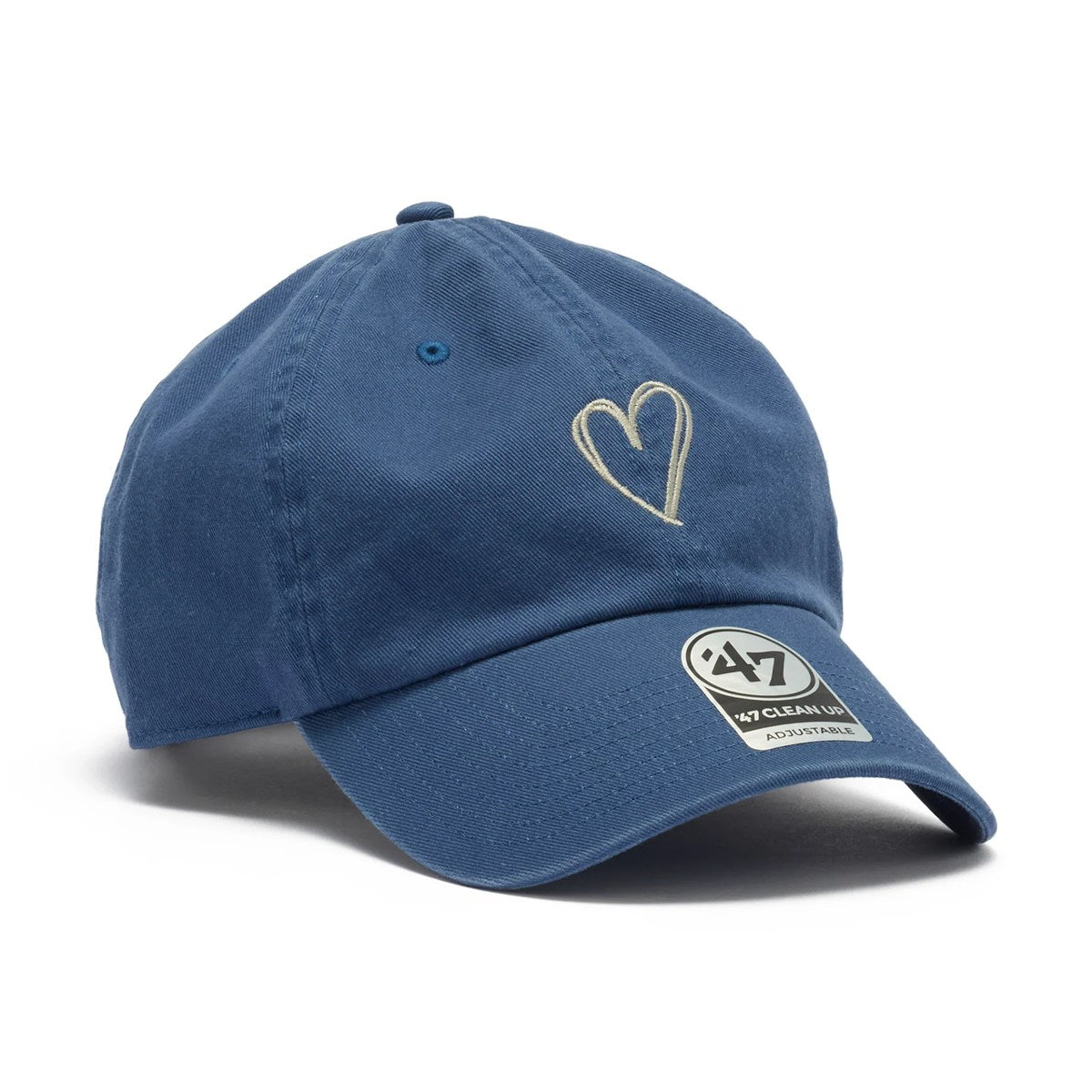 ’47 BRAND ‐ CLEAN UP HEART TIMBER BLUE【14920371 47A-CLPNLDLHEART-CTGW-TIMBLU】