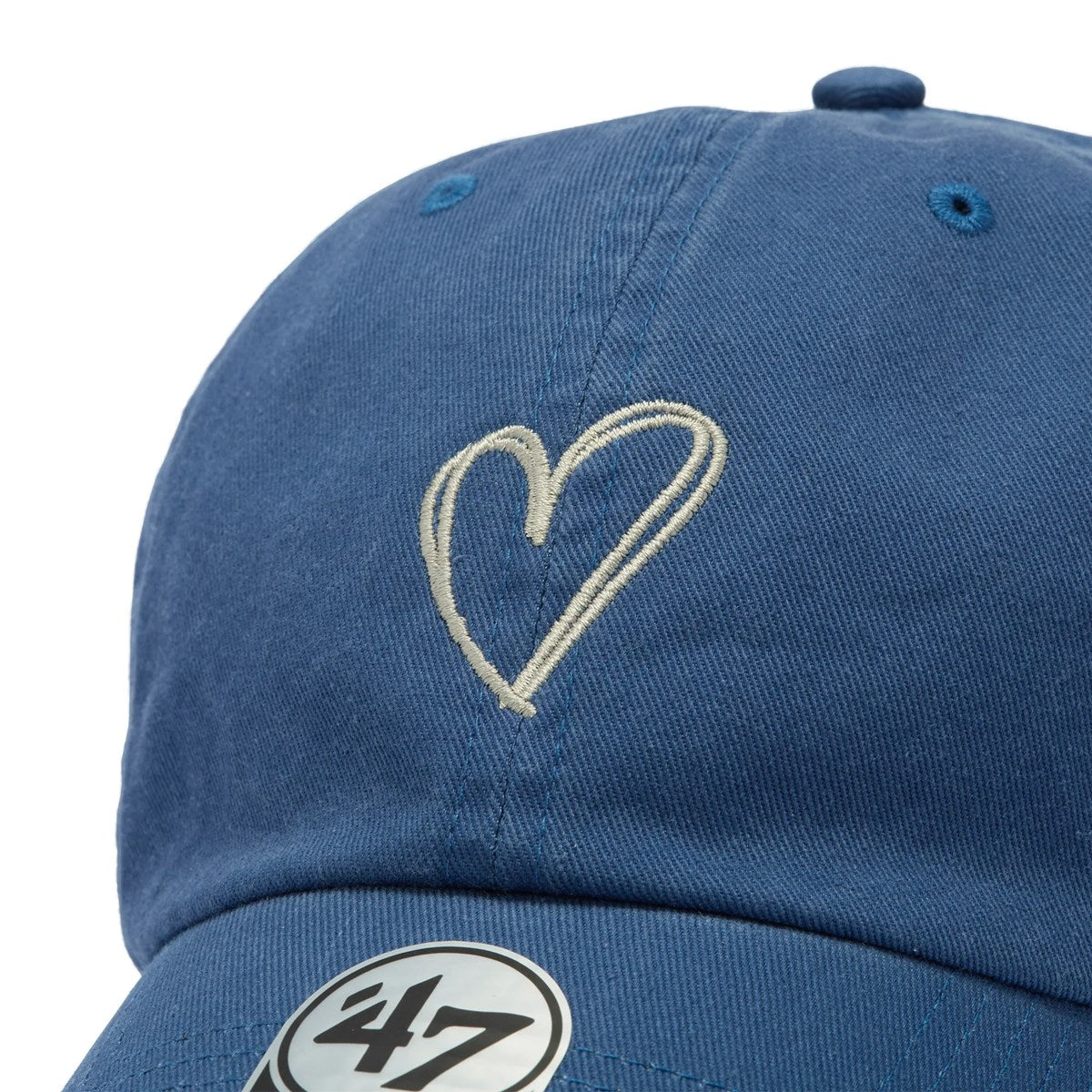 ’47 BRAND ‐ CLEAN UP HEART TIMBER BLUE【14920371 47A-CLPNLDLHEART-CTGW-TIMBLU】