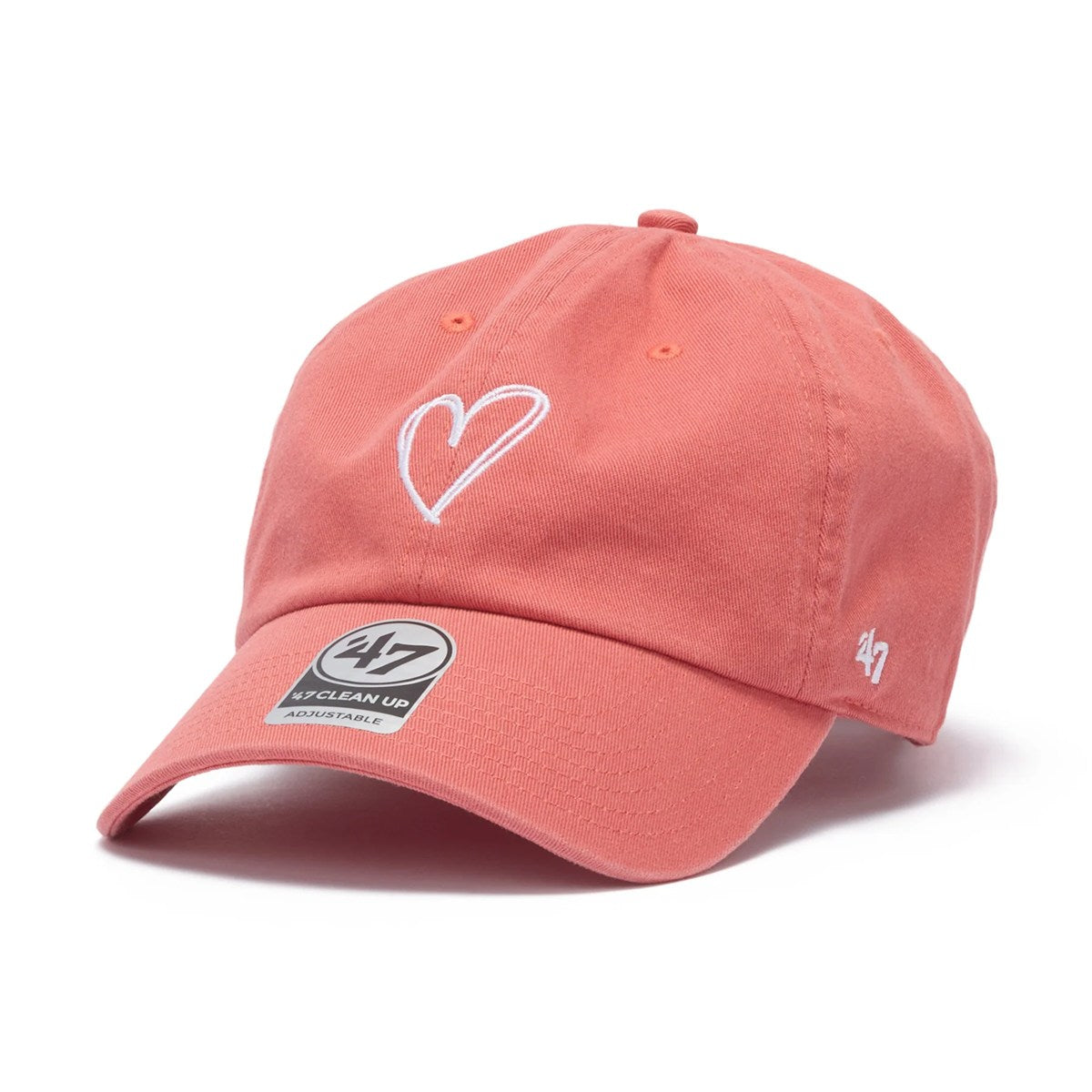 ’47 BRAND ‐ CLEAN UP HEART ISLAND RED【14920374 47A-CLPNLDLHEART-CTGW-ISLRED】