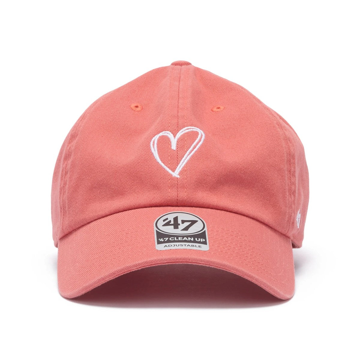 ’47 BRAND ‐ CLEAN UP HEART ISLAND RED【14920374 47A-CLPNLDLHEART-CTGW-ISLRED】