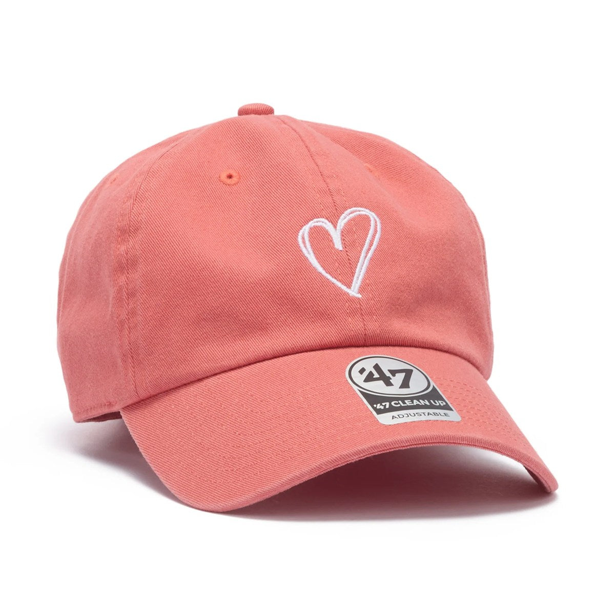 ’47 BRAND ‐ CLEAN UP HEART ISLAND RED【14920374 47A-CLPNLDLHEART-CTGW-ISLRED】