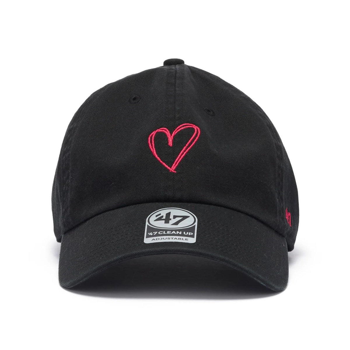 ’47 BRAND - CLEAN UP HEART BLACK【14920377 47A-CLPNLDLHEART-CTGW-BLACK】