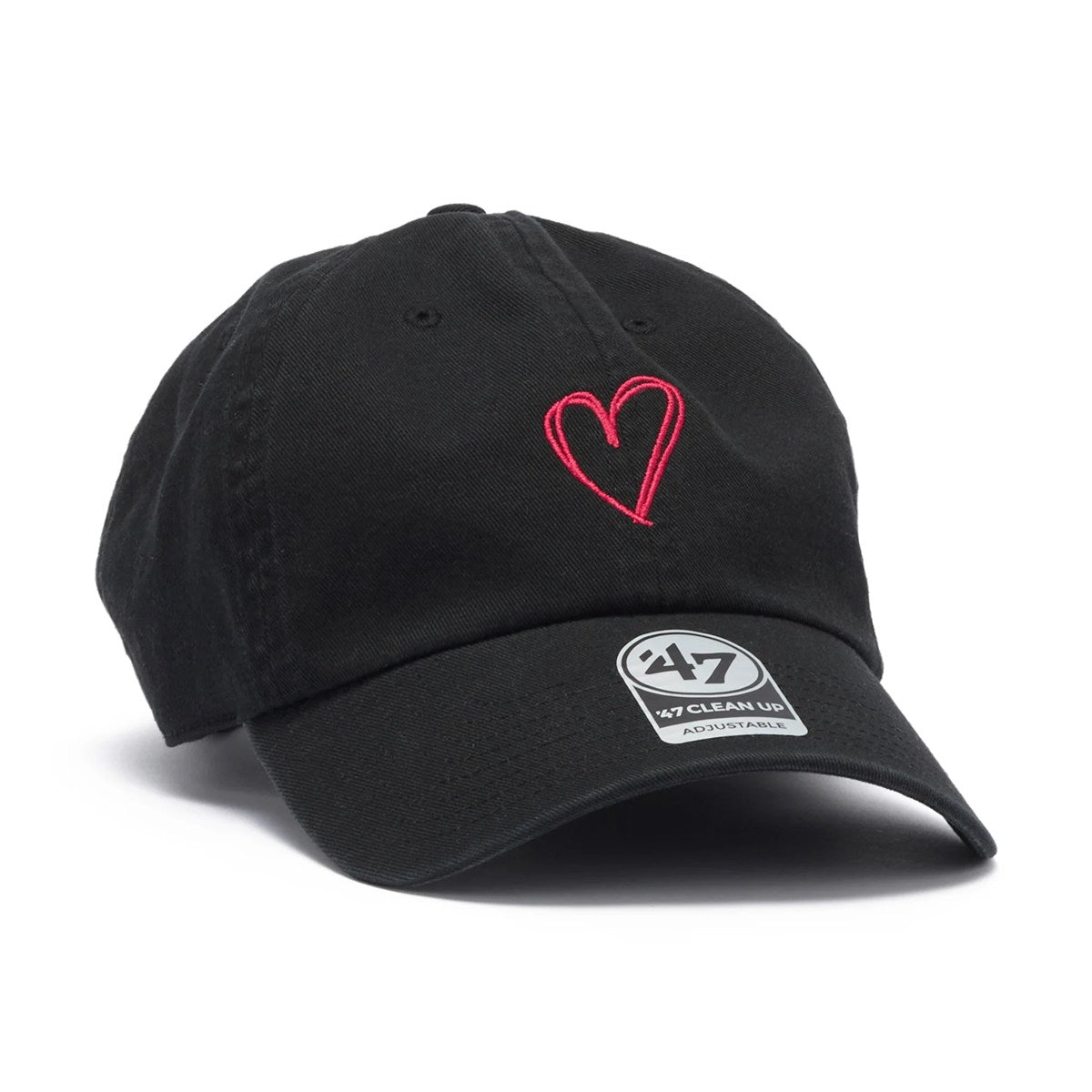 ’47 BRAND - CLEAN UP HEART BLACK【14920377 47A-CLPNLDLHEART-CTGW-BLACK】