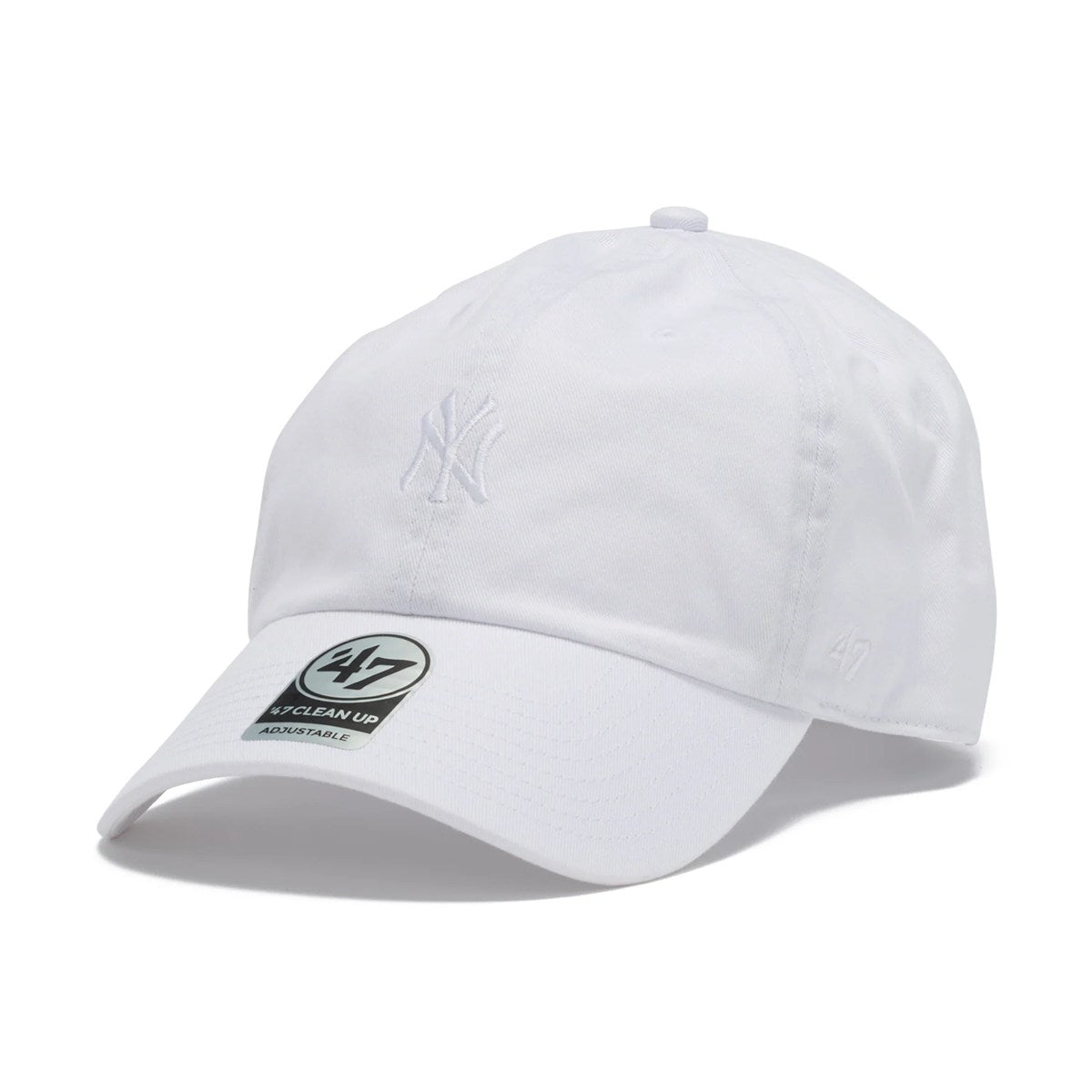 ’47 BRAND New York Yankees ‐ CLEAN UP BASE RUNNER TONAL NATURAL【14920390 47A-CLPMLBTONLGNEYYAN-CTGW-WHI】