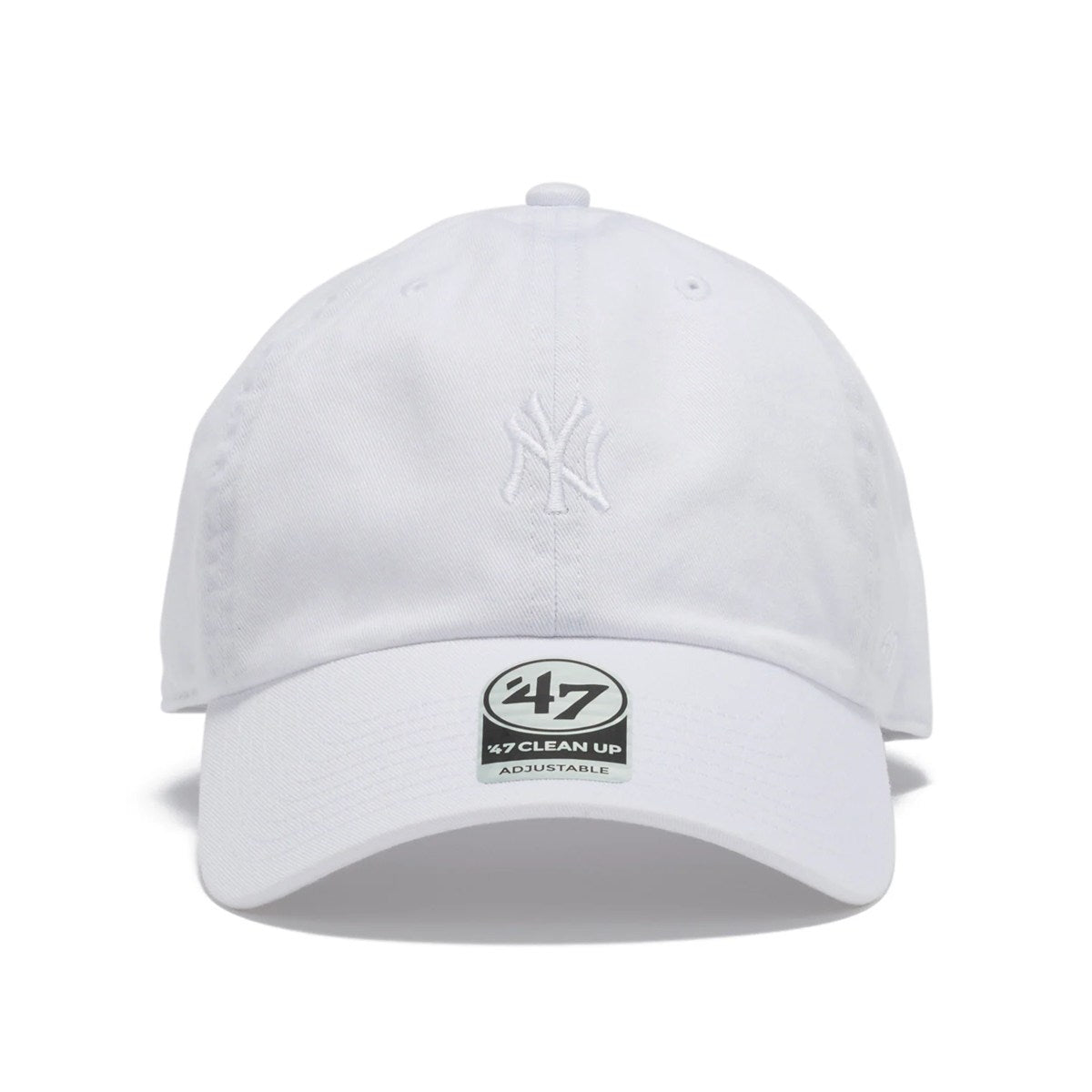 ’47 BRAND New York Yankees ‐ CLEAN UP BASE RUNNER TONAL NATURAL【14920390 47A-CLPMLBTONLGNEYYAN-CTGW-WHI】