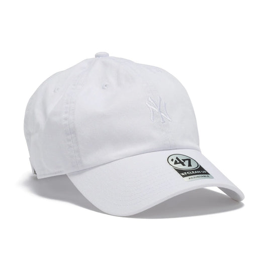 ’47 BRAND New York Yankees ‐ CLEAN UP BASE RUNNER TONAL NATURAL【14920390 47A-CLPMLBTONLGNEYYAN-CTGW-WHI】
