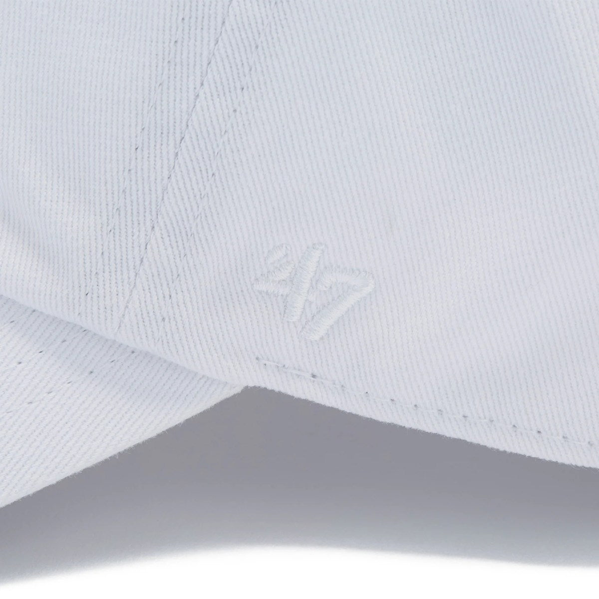 ’47 BRAND Los Angeles Dodgers ‐ CLEAN UP BASE RUNNER TONAL WHITE【14920394 47A-CLPMLBTONLGLOSDOD-CTGW-WHI】