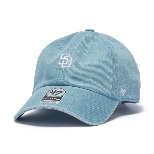 ’47 BRAND San Diego Padres - CLEAN UP DENIM LIGHT BLUE【14920399 47A-CLPMLBMLSADPAD-DEN-LTBLU】