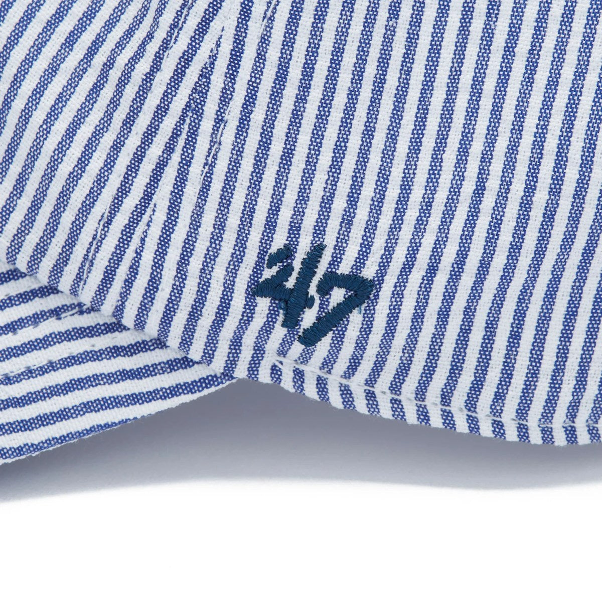 ’47 BRAND New York Yankees - CLEAN UP SEERSUCKER NAVY 【14920400 47A-CLPMLBMLNEYYAN-SRSC-NVY】