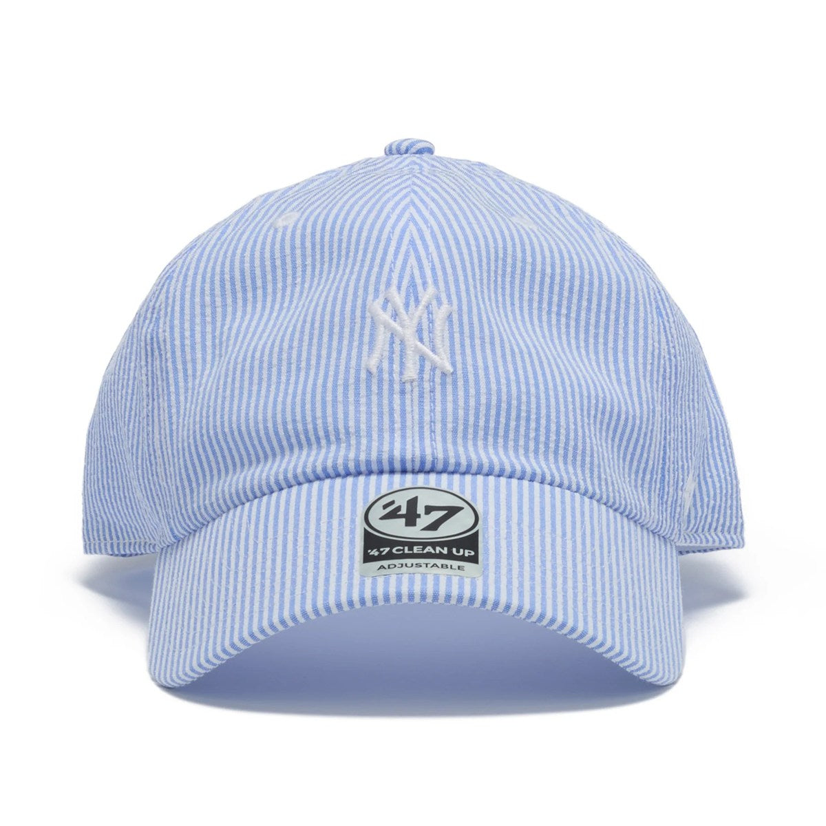 ’47 BRAND New York Yankees - CLEAN UP SEERSUCKER BLUE【14920401 47A-CLPMLBMLNEYYAN-SRSC-BLU】