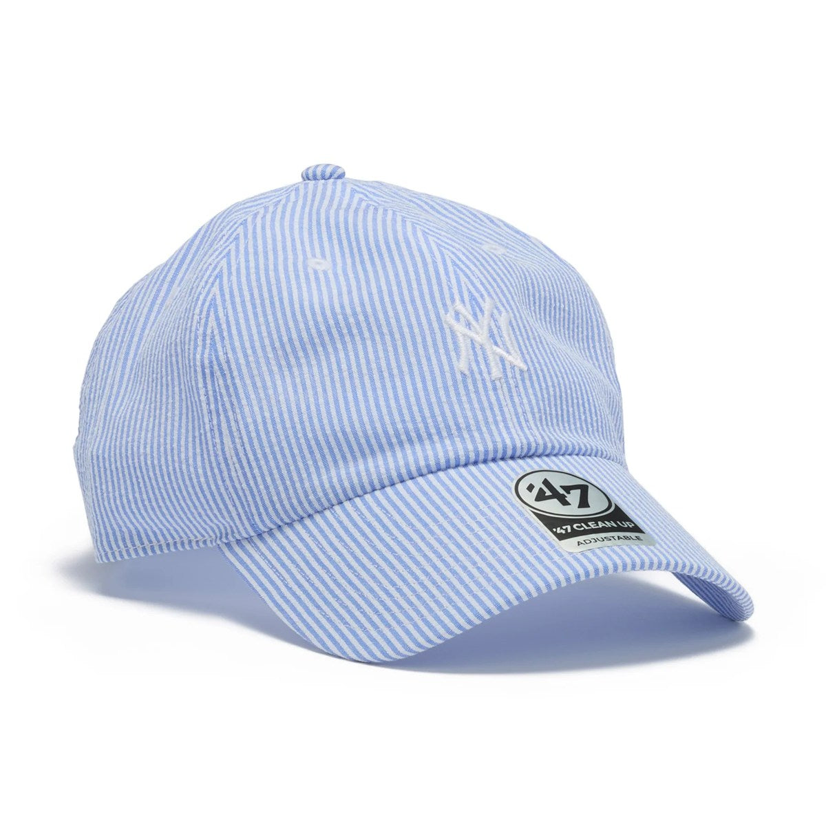 ’47 BRAND New York Yankees - CLEAN UP SEERSUCKER BLUE【14920401 47A-CLPMLBMLNEYYAN-SRSC-BLU】