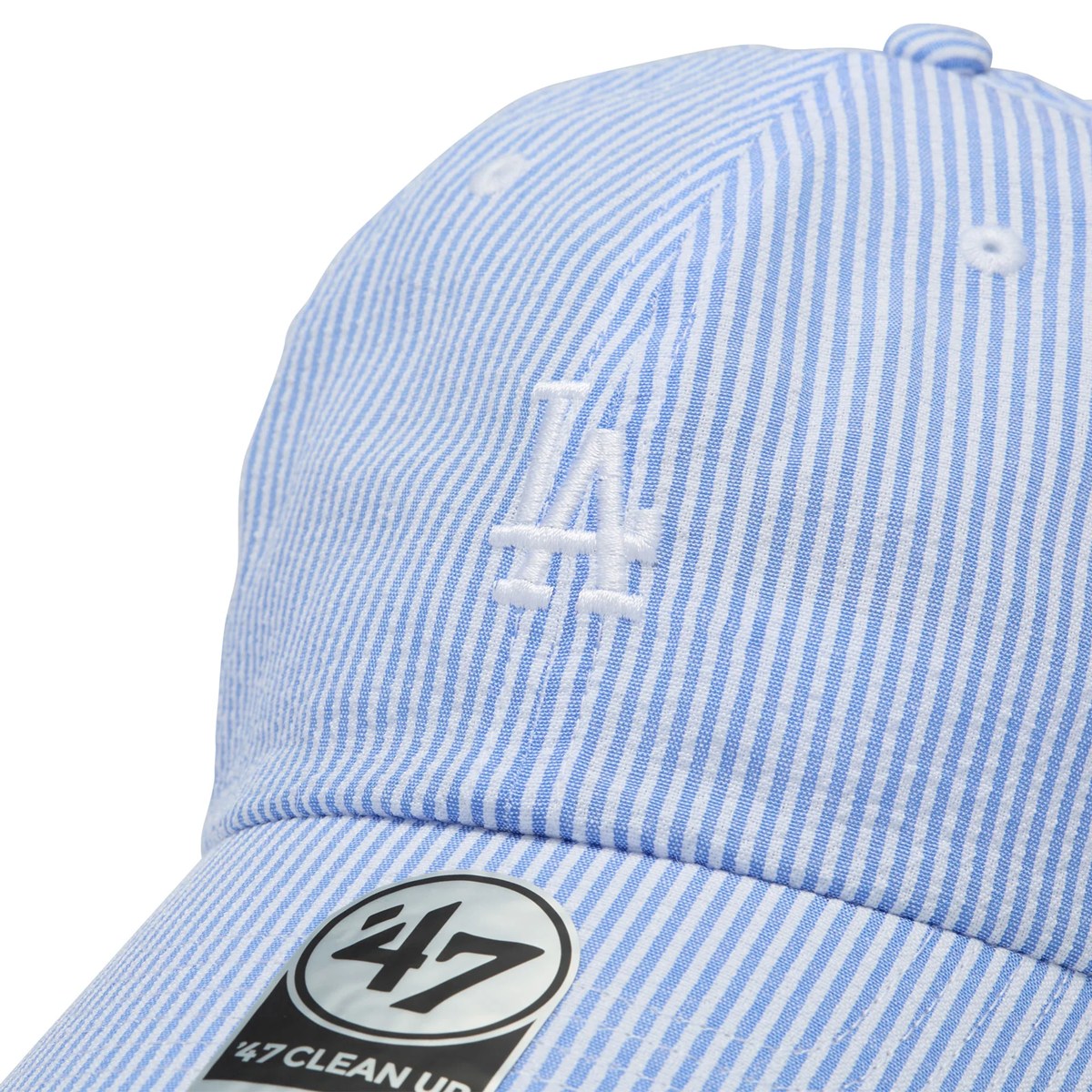 ’47 BRAND New York Yankees - CLEAN UP SEERSUCKER BLUE【14920401 47A-CLPMLBMLNEYYAN-SRSC-BLU】