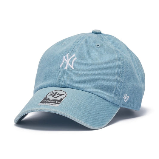 ’47 BRAND New York Yankees - CLEAN UP DENIM LIGHT BLUE【14920404 47A-CLPMLBMLNEYYAN-DEN-LTBLU】