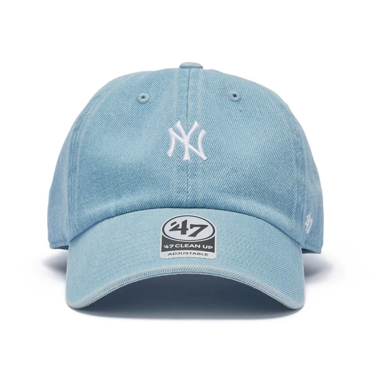 ’47 BRAND New York Yankees - CLEAN UP DENIM LIGHT BLUE【14920404 47A-CLPMLBMLNEYYAN-DEN-LTBLU】
