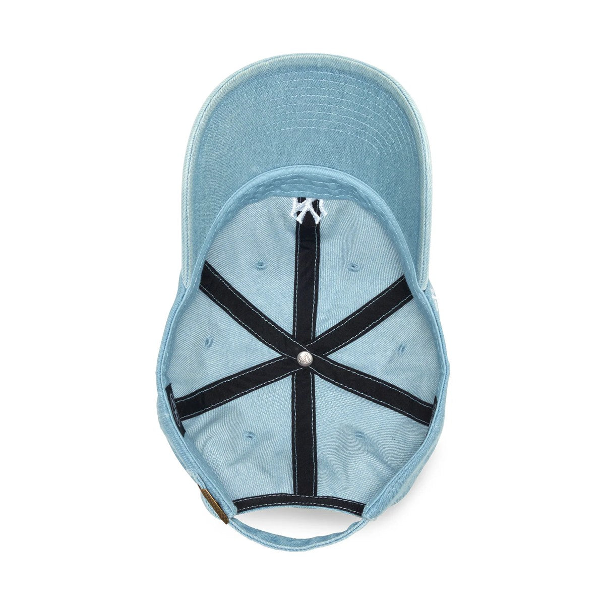 ’47 BRAND New York Yankees - CLEAN UP DENIM LIGHT BLUE【14920404 47A-CLPMLBMLNEYYAN-DEN-LTBLU】