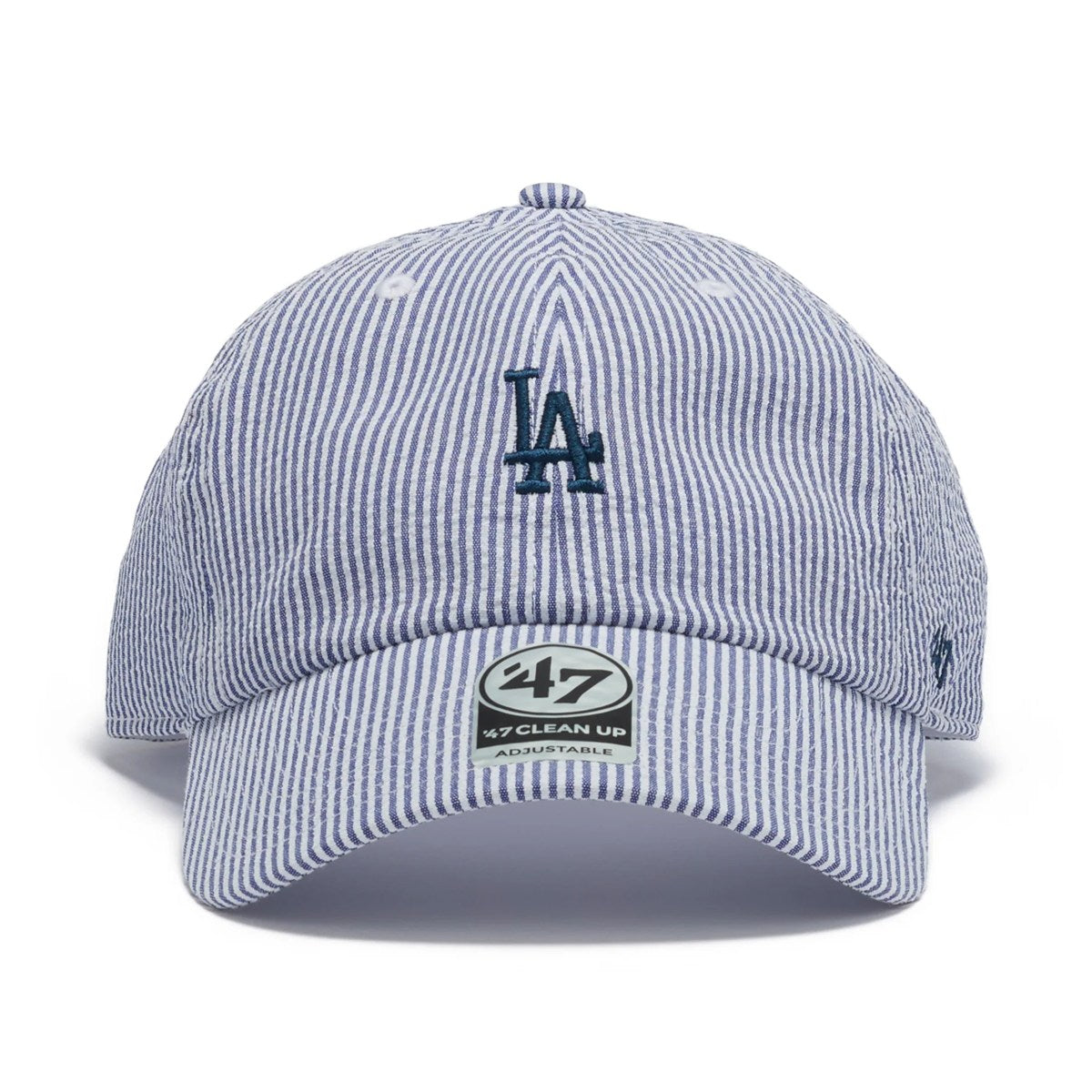 ’47 BRAND Los Angeles Dodgers - CLEAN UP SEERSUCKER NAVY【14920405 47A-CLPMLBMLLOSDOD-SRSC-NVY】