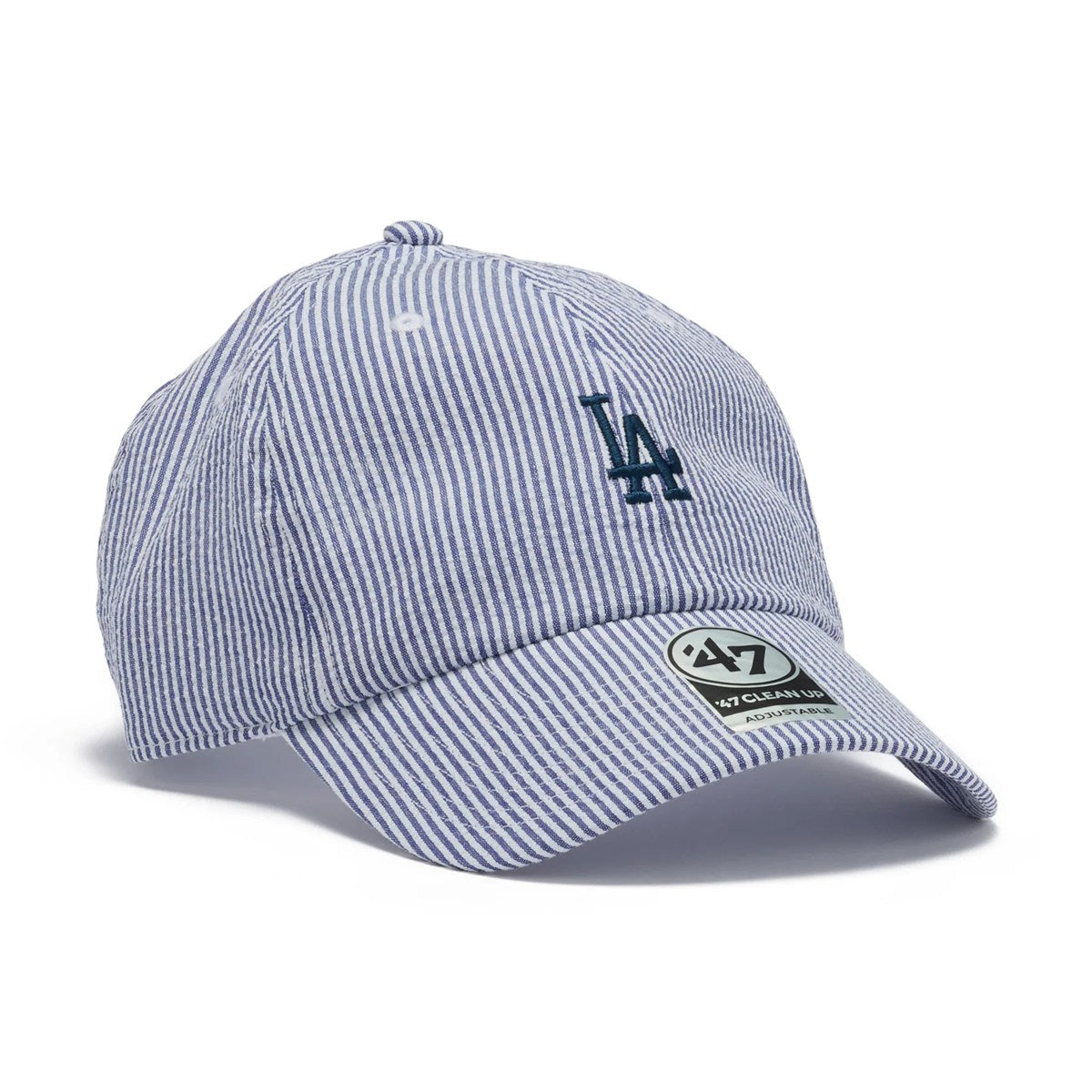’47 BRAND Los Angeles Dodgers - CLEAN UP SEERSUCKER NAVY【14920405 47A-CLPMLBMLLOSDOD-SRSC-NVY】