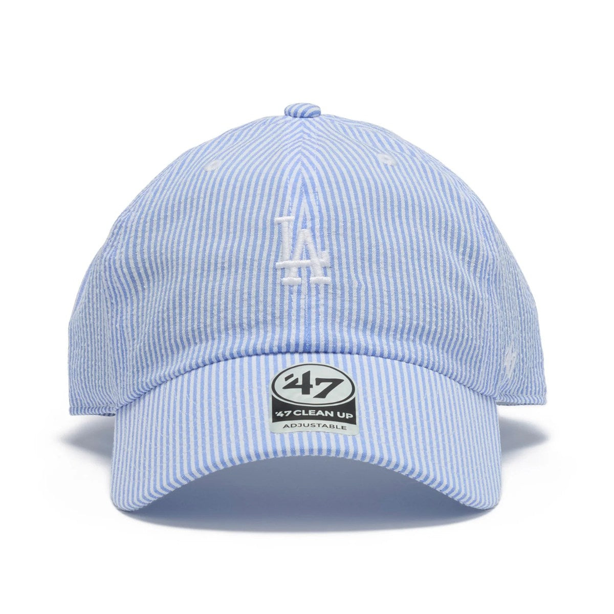 ’47 BRAND Los Angeles Dodgers - CLEAN UP SEERSUCKER BLUE【14920406 47A-CLPMLBMLLOSDOD-SRSC-BLU】