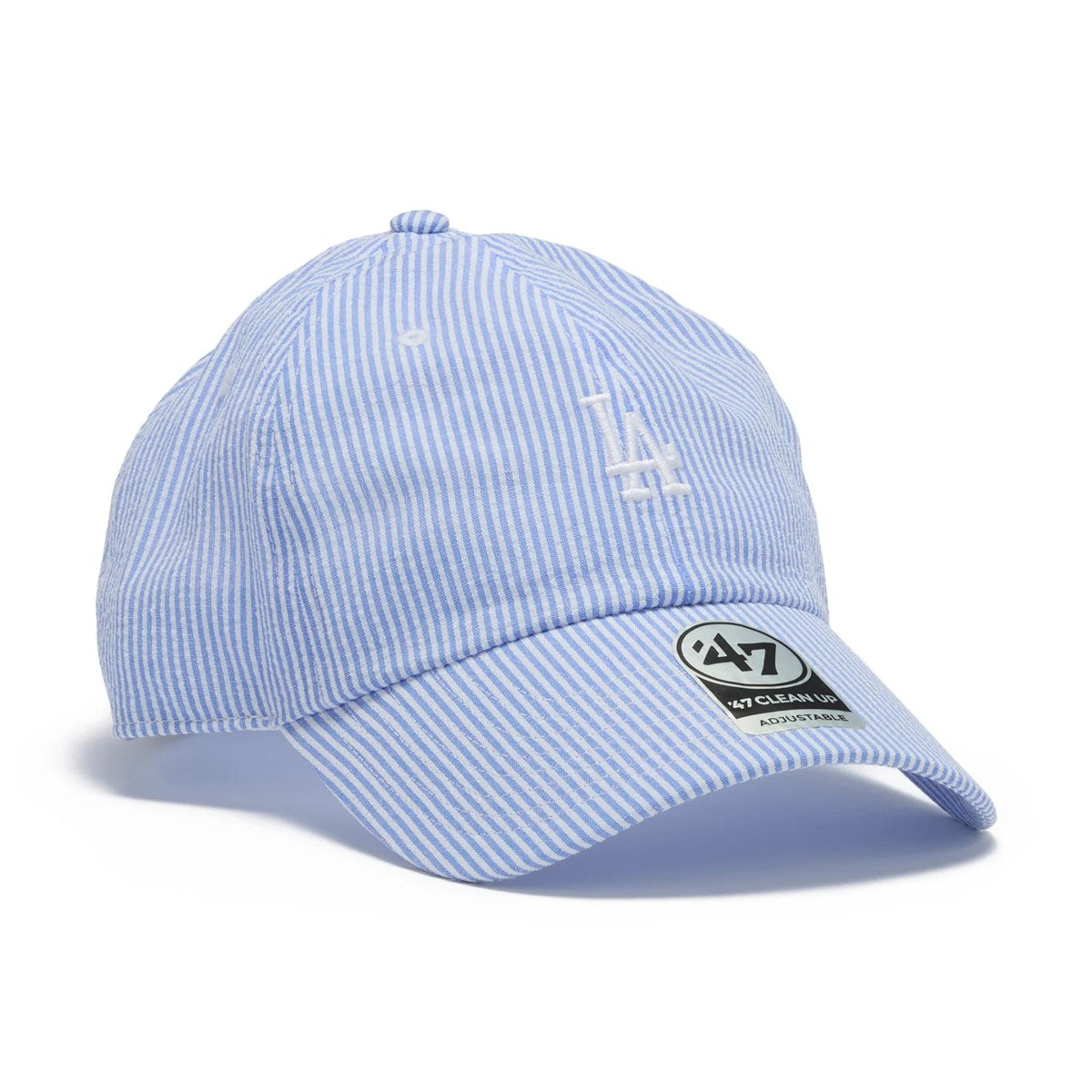 ’47 BRAND Los Angeles Dodgers - CLEAN UP SEERSUCKER BLUE【14920406 47A-CLPMLBMLLOSDOD-SRSC-BLU】