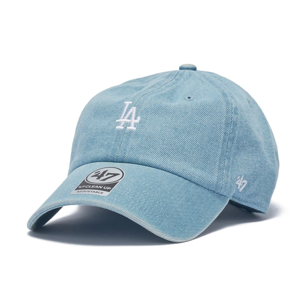 ’47 BRAND Los Angeles Dodgers - CLEAN UP DENIM LIGHT BLUE【14920409 47A-CLPMLBMLLOSDOD-DEN-LTBLU】