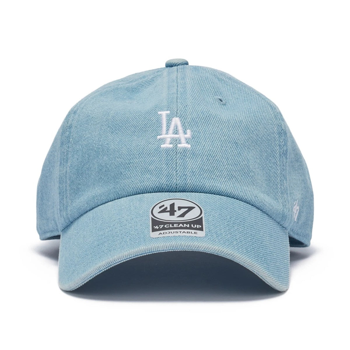 ’47 BRAND Los Angeles Dodgers - CLEAN UP DENIM LIGHT BLUE【14920409 47A-CLPMLBMLLOSDOD-DEN-LTBLU】