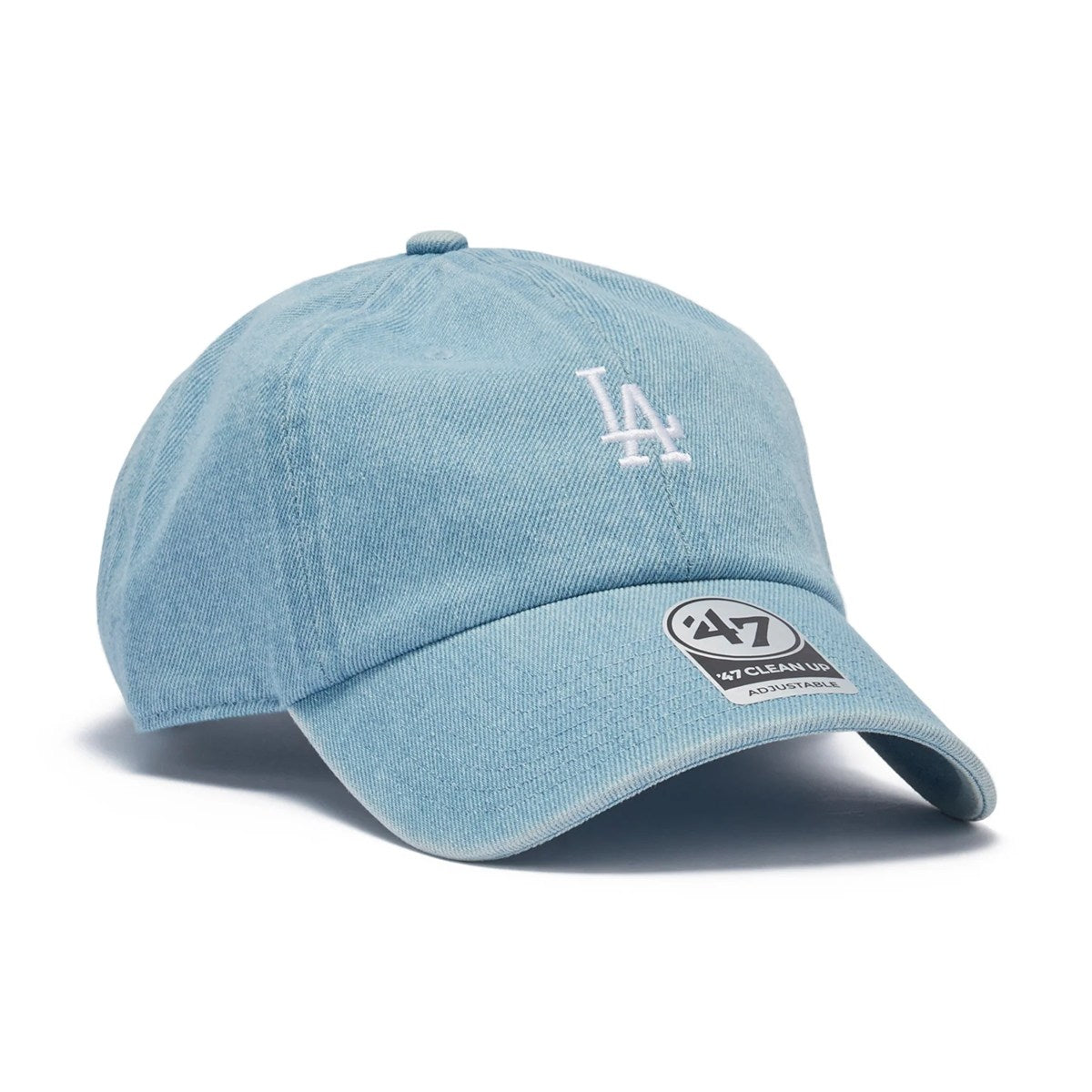 ’47 BRAND Los Angeles Dodgers - CLEAN UP DENIM LIGHT BLUE【14920409 47A-CLPMLBMLLOSDOD-DEN-LTBLU】