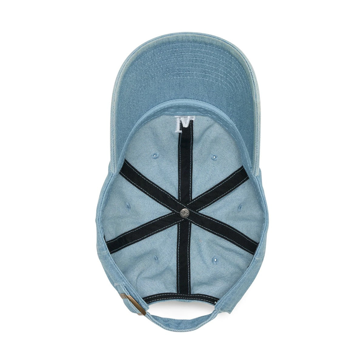 ’47 BRAND Los Angeles Dodgers - CLEAN UP DENIM LIGHT BLUE【14920409 47A-CLPMLBMLLOSDOD-DEN-LTBLU】