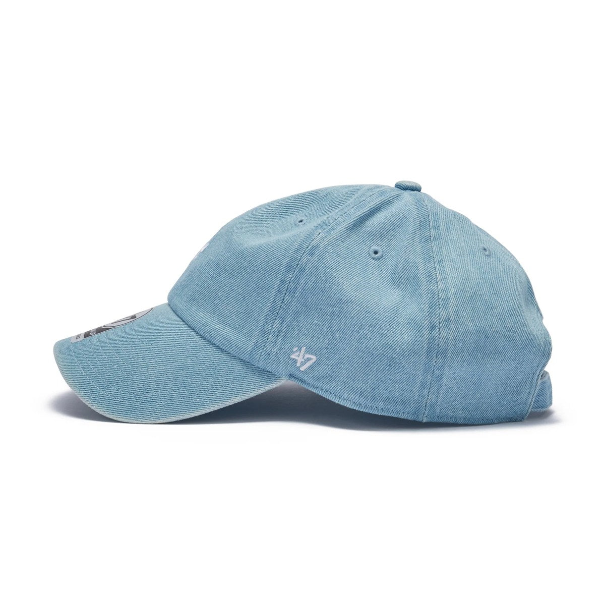 ’47 BRAND Los Angeles Dodgers - CLEAN UP DENIM LIGHT BLUE【14920409 47A-CLPMLBMLLOSDOD-DEN-LTBLU】