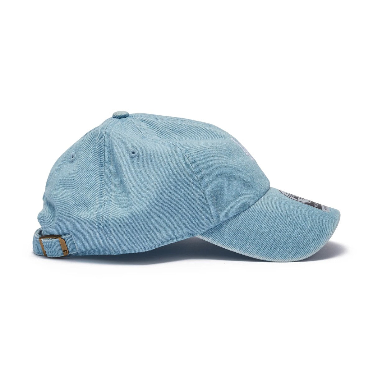 ’47 BRAND Los Angeles Dodgers - CLEAN UP DENIM LIGHT BLUE【14920409 47A-CLPMLBMLLOSDOD-DEN-LTBLU】
