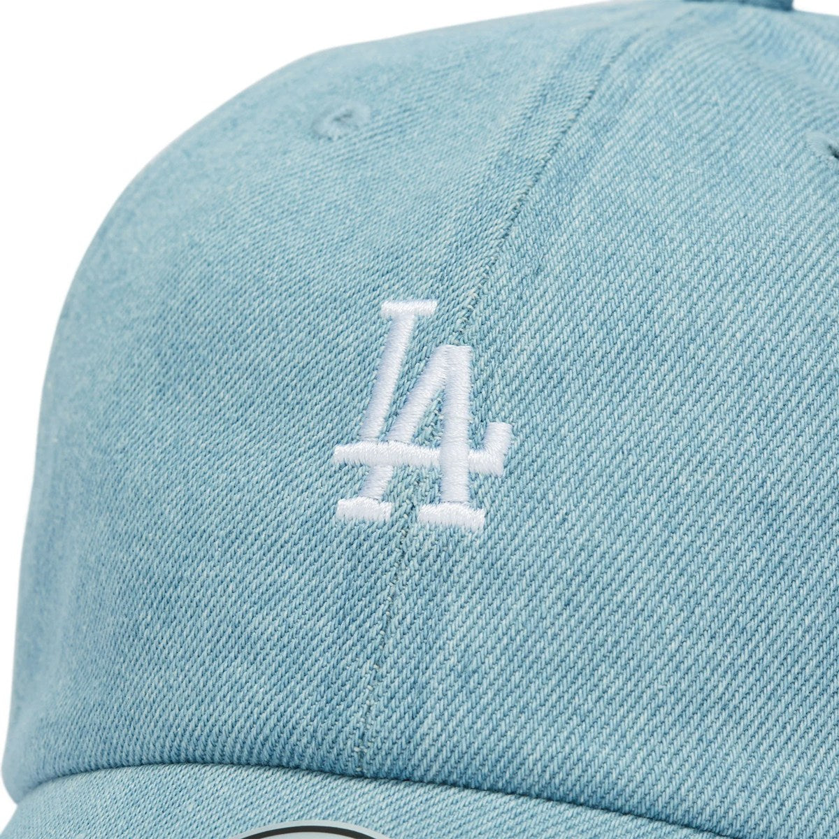 ’47 BRAND Los Angeles Dodgers - CLEAN UP DENIM LIGHT BLUE【14920409 47A-CLPMLBMLLOSDOD-DEN-LTBLU】