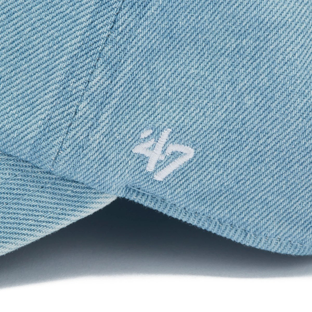 ’47 BRAND Los Angeles Dodgers - CLEAN UP DENIM LIGHT BLUE【14920409 47A-CLPMLBMLLOSDOD-DEN-LTBLU】