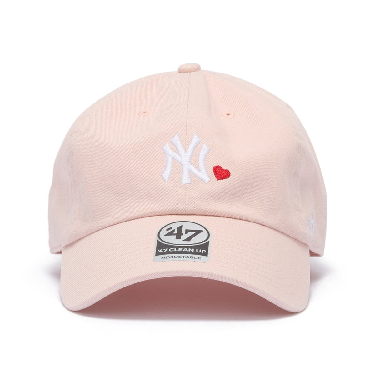 ’47 BRAND New York Yankees - CLEAN UP WITH HEART PINK【14920412 47A-CLPMLBMHEARTNEYYAN-CTGW-PNK】
