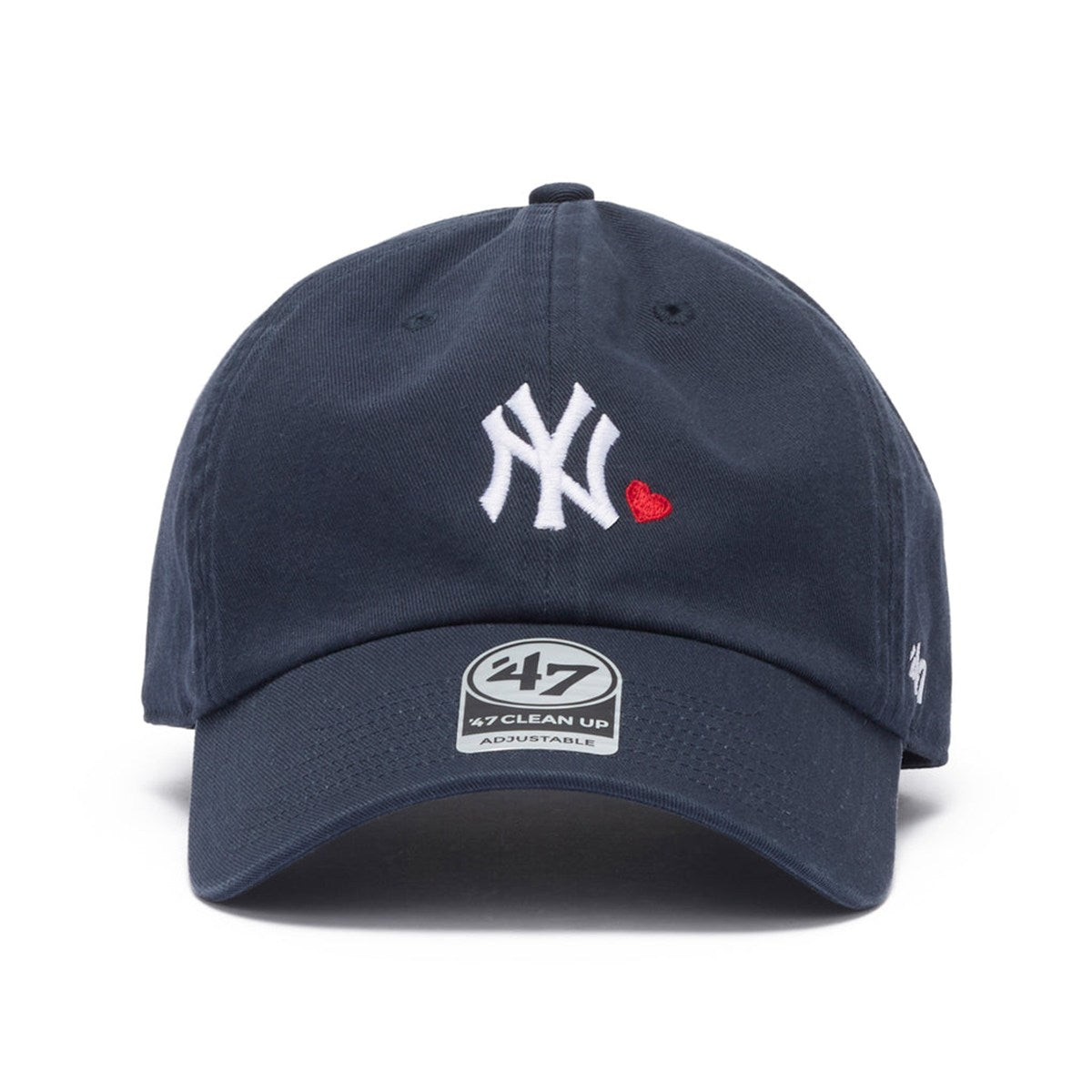 ’47 BRAND New York Yankees - CLEAN UP WITH HEART NAVY【14920413 47A-CLPMLBMHEARTNEYYAN-CTGW-NVY】