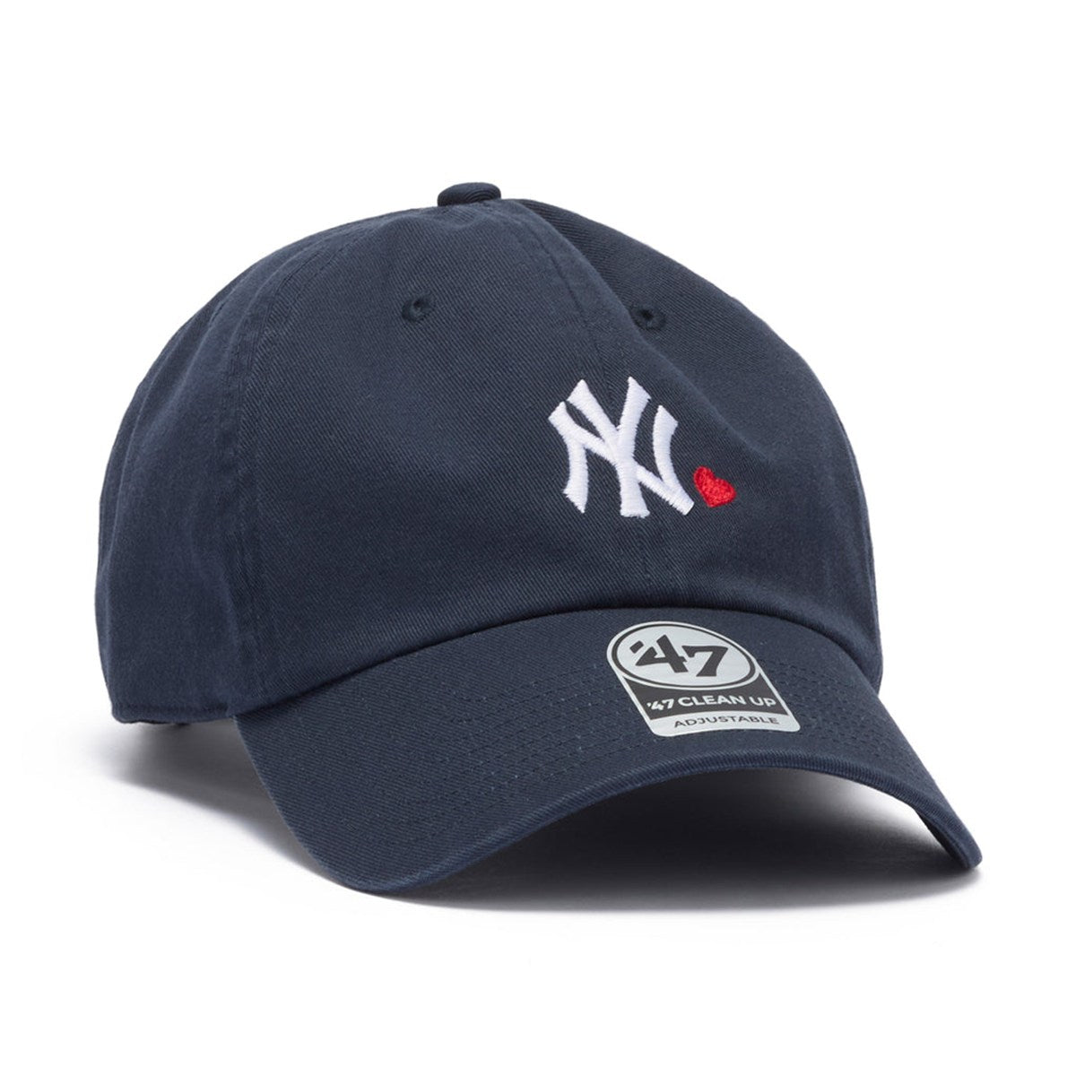 ’47 BRAND New York Yankees - CLEAN UP WITH HEART NAVY【14920413 47A-CLPMLBMHEARTNEYYAN-CTGW-NVY】