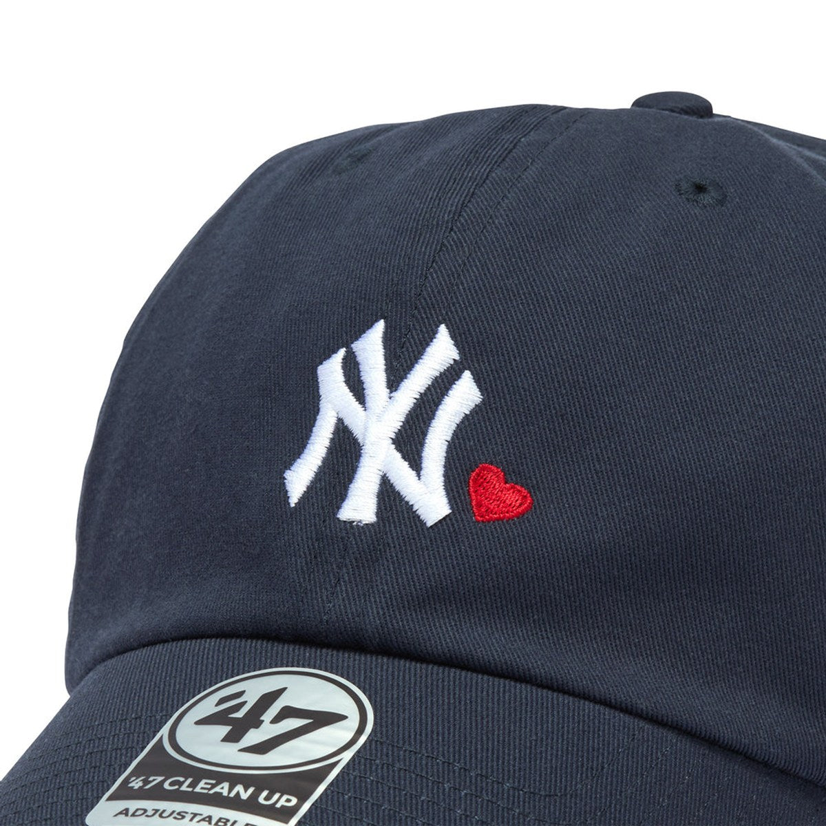 ’47 BRAND New York Yankees - CLEAN UP WITH HEART NAVY【14920413 47A-CLPMLBMHEARTNEYYAN-CTGW-NVY】