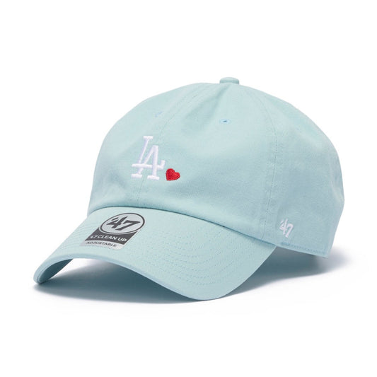 ’47 BRAND Los Angeles Dodgers - CLEAN UP WITH HEART BLUE【14920415 47A-CLPMLBMHEARTLOSDOD-CTGW-MAK】