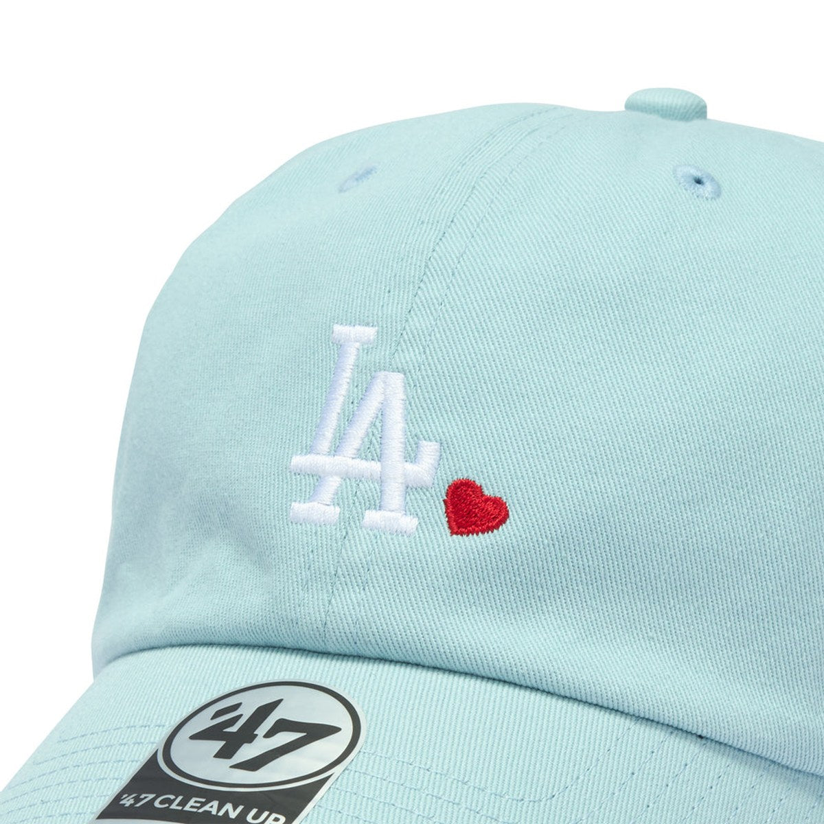 ’47 BRAND Los Angeles Dodgers - CLEAN UP WITH HEART BLUE【14920415 47A-CLPMLBMHEARTLOSDOD-CTGW-MAK】