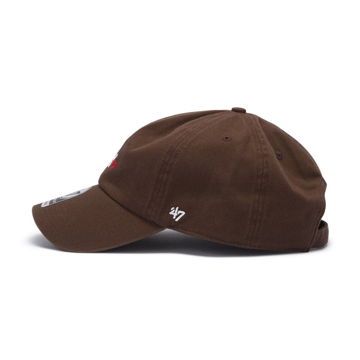 ’47 BRAND Los Angeles Dodgers - CLEAN UP WITH HEART BROWN 【14920416 47A-CLPMLBMHEARTLOSDOD-CTGW-BRW】