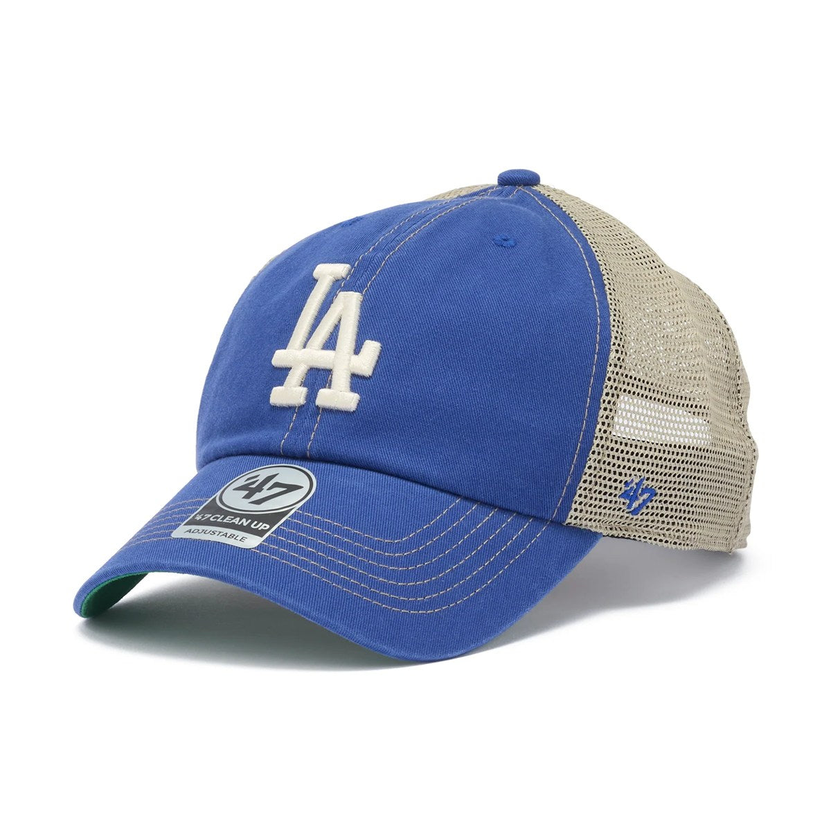 ’47 BRAND Los Angeles Dodgers ‐ CLEAN UP TRAWLER MESH ROYAL【14920446 47A-CLPMES-B-TRWLR12GWP-RYC】