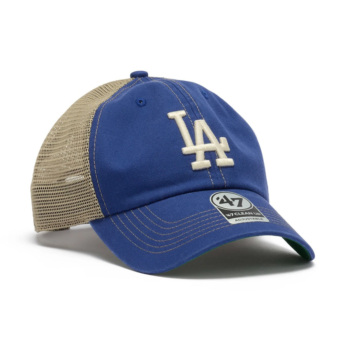 ’47 BRAND Los Angeles Dodgers ‐ CLEAN UP TRAWLER MESH ROYAL【14920446 47A-CLPMES-B-TRWLR12GWP-RYC】