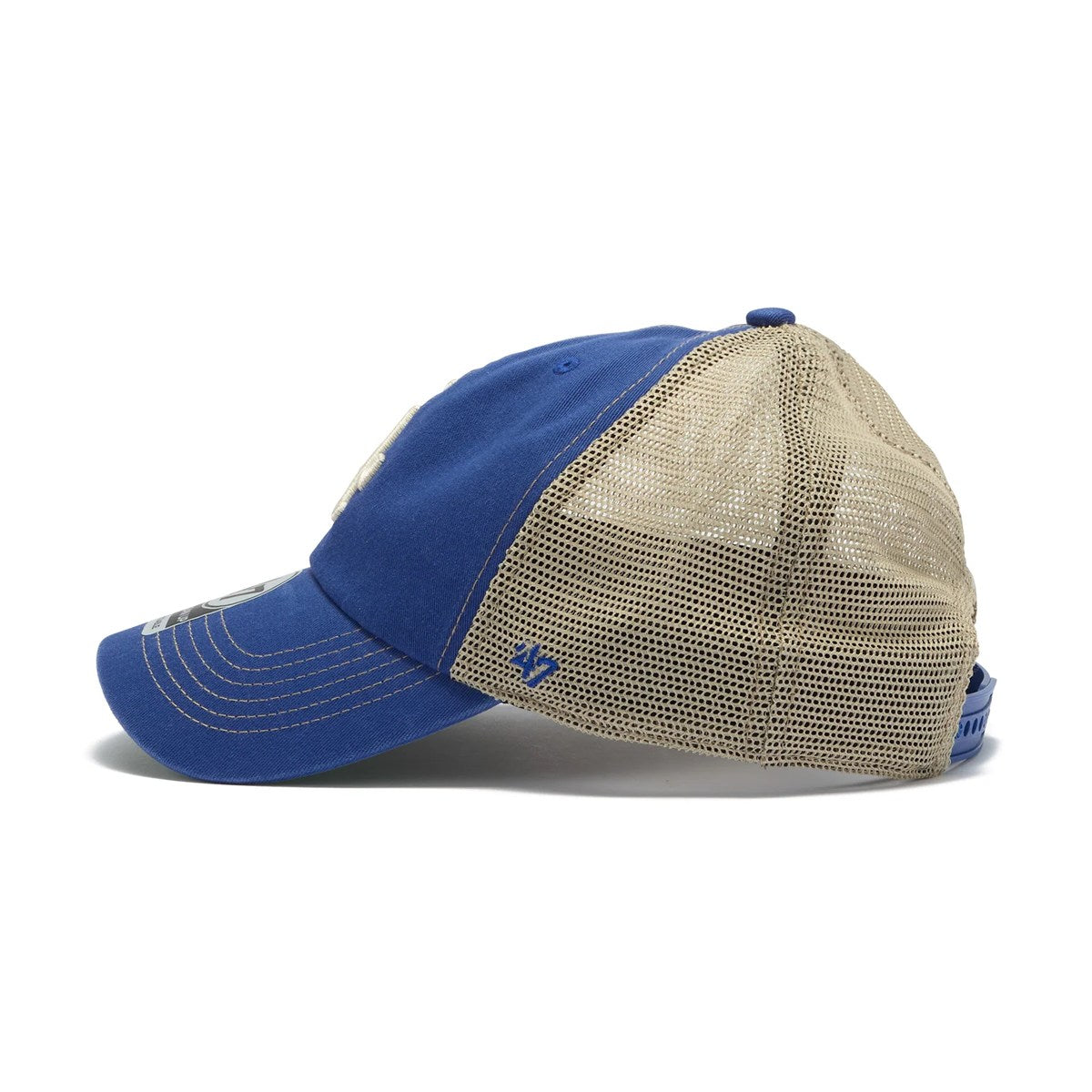 ’47 BRAND Los Angeles Dodgers ‐ CLEAN UP TRAWLER MESH ROYAL【14920446 47A-CLPMES-B-TRWLR12GWP-RYC】
