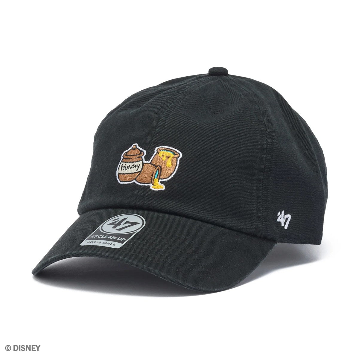 ’47 BRAND Disney - CLEAN UP Winnie-the-Pooh BLACK【14920457 47A-CLPDISPOOJAH-CTGW-CAM】