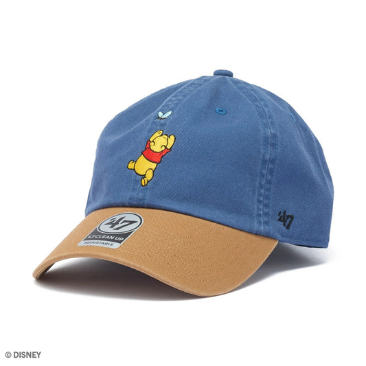 ’47 BRAND Disney - CLEAN UP Winnie-the-Pooh TIMBER BLUE/CAMEL【14920459 47A-CLPDISPOOFLY2TN-CTGW-TIMBLUCAM】
