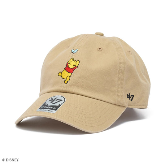 ’47 BRAND Disney - CLEAN UP Winnie-the-Pooh KHAKI 【14920462 47A-CLPDISPOOFLY-CTGW-KHA】