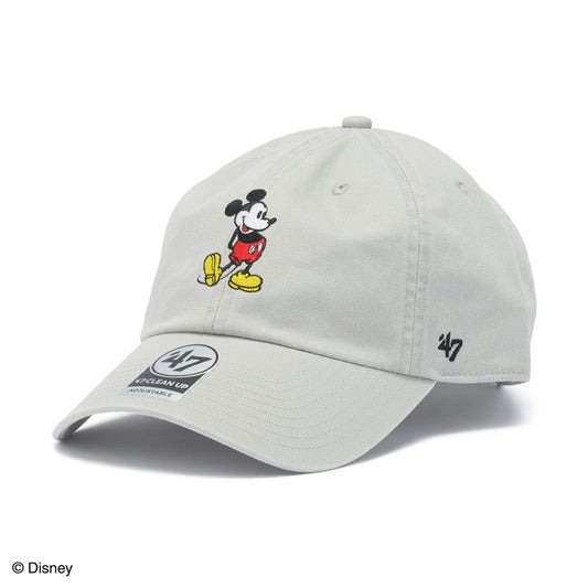 ’47 BRAND Disney - CLEAN UP Mickey Mouse GRAY【14920470 47A-CLPDISMICSTA0-CTGW-GRY】